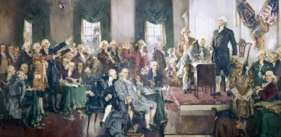 US Constitution signed