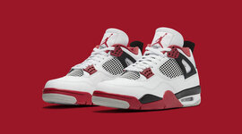Timeline: Nike Air Jordan 4 Fire Red