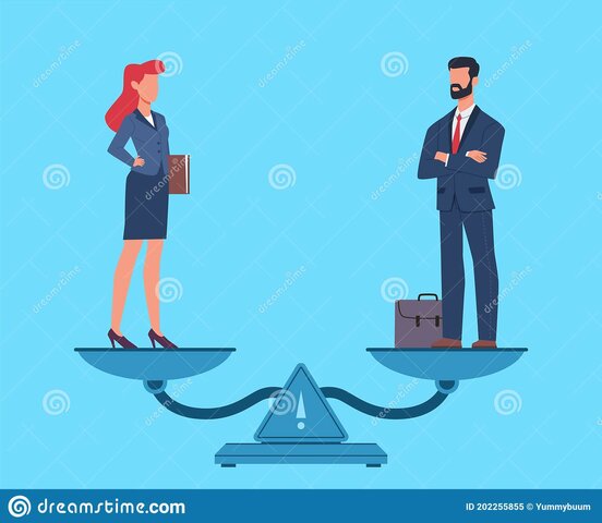 Derechos laborales iguales para hombres y mujeres.