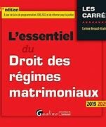 La loi portant sur la réforme des régimes matrimoniaux