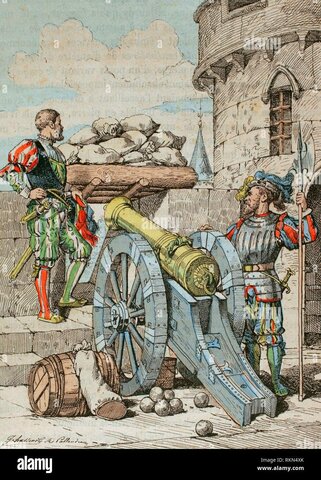 Artilleria vs Fortificacion (Finales de la edad media)