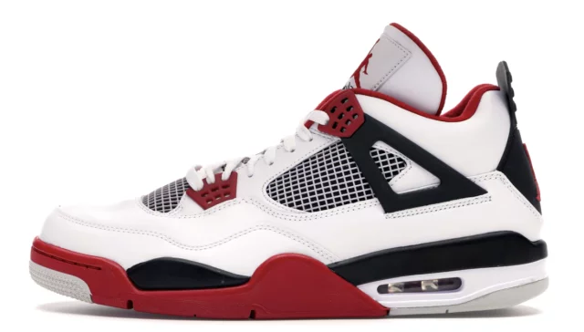 Jordan 4 Retro Fire Red