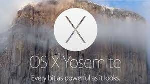Yosemite mac os