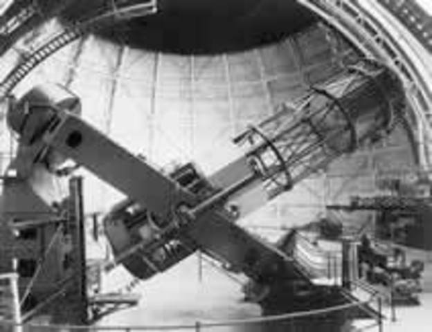 Hooker's 100 inch reflector