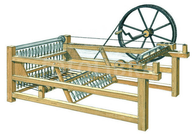 creación de la hiladora Jenny