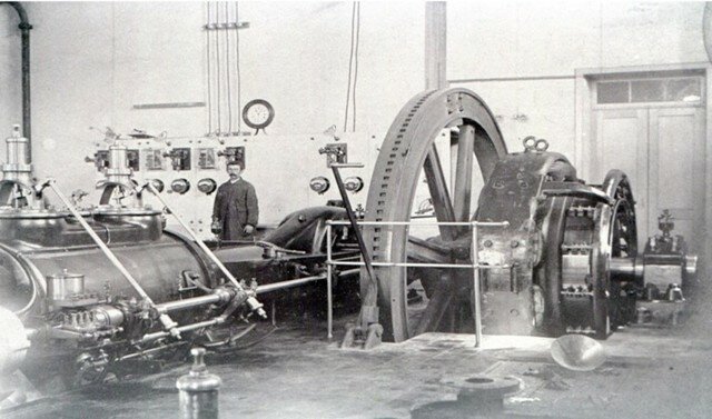 La primera planta generadora de energía eléctrica en México