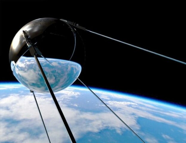 Lancement du satellite Spoutnik