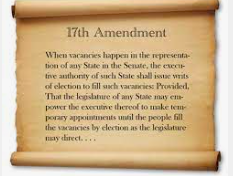 The 17th Amendment is Passed