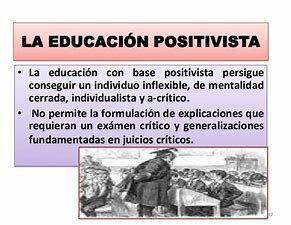 Influencia del positivismo.