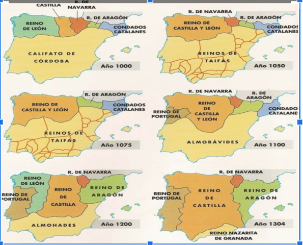 The Christian Catholic Kingdoms united to expel the Arabs from the region i