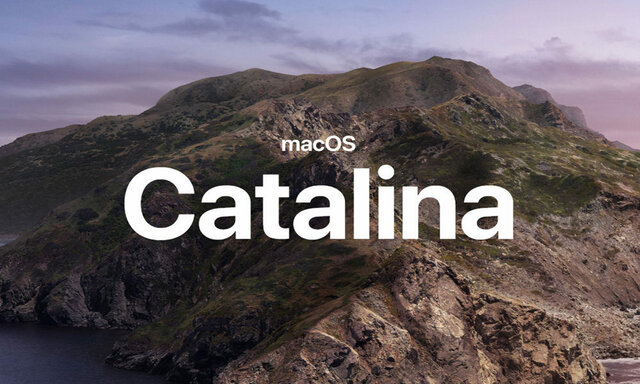 Mac OS Catalina.