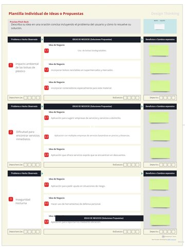 Plasma de tormenta de ideas (seleccionadas)