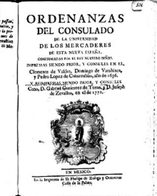 Ordenanzas del Consulado en México
