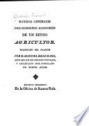 Publicació de les Màximes generals, François Quesnay.