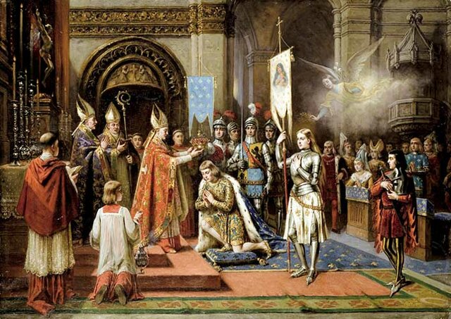The Coronation of Charles VII at Reims Cathedral