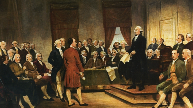 US Constitution signed