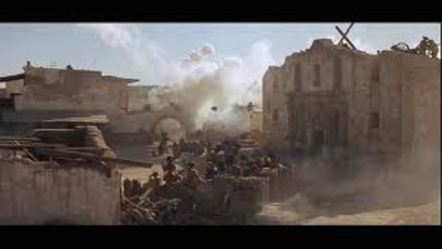 The Alamo Falling