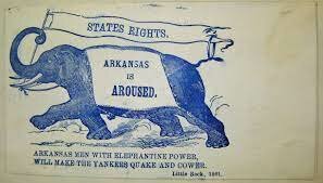 Arkansas Secedes from the Union