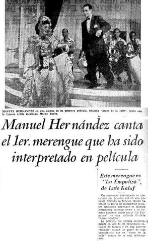 La Empalizá : Primer merengue en Película