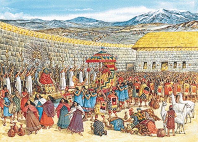 Inca's conquer