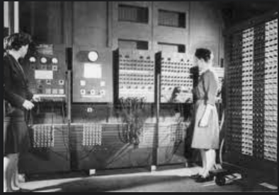 Really a huge computer and a grandfather, (ENIAC)