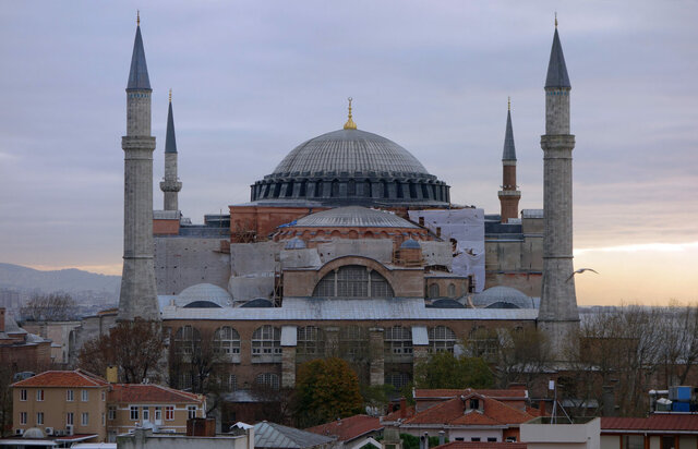 Hagia Sophia Constantinople (Istanbul) Authemius
