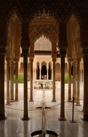 The Alahambra Palace Granada Spain Nasrid Dynasty 1354-1391 CE
