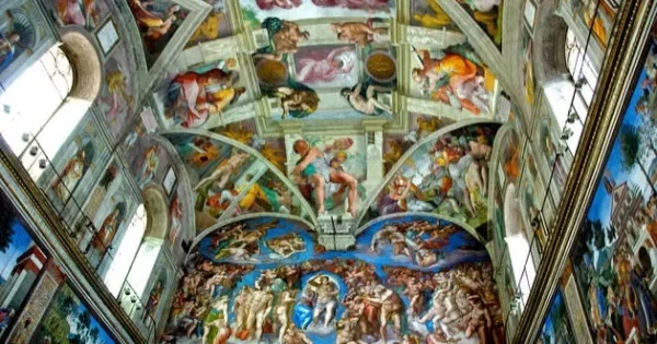 Capilla Sixtina –el techo-