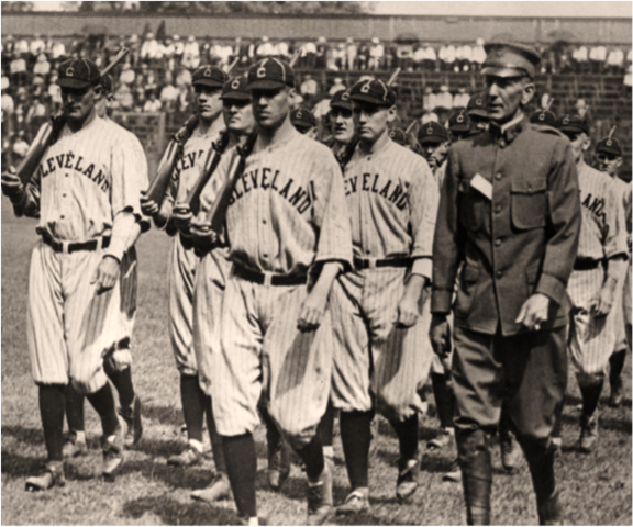 La guerra y el beisbol.