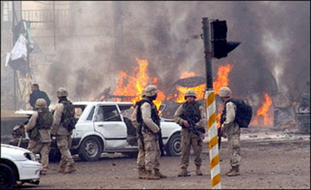 Bomb Explosion in Iraq