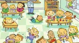 Timeline: Trayectoria de conceptos de ambiente de aprendizaje en la infancia.