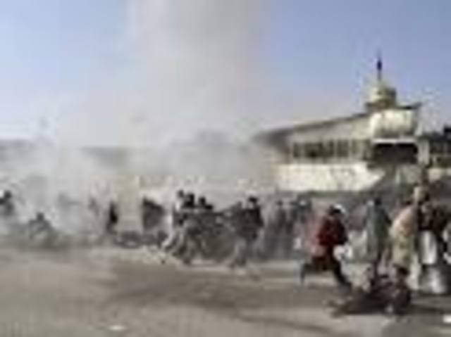 Suicide attack occurred at a Shiite holy shrine in Baghdad