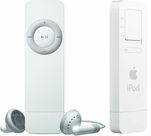 iPod shuffle released by Apple Inc.