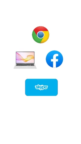 Social network sites and laptop