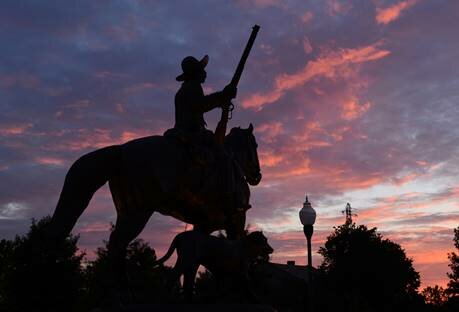 2012 - Bronze Statue in Fort Smith