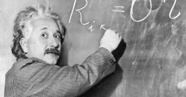Albert Einstein: Teoría de la Relatividad.