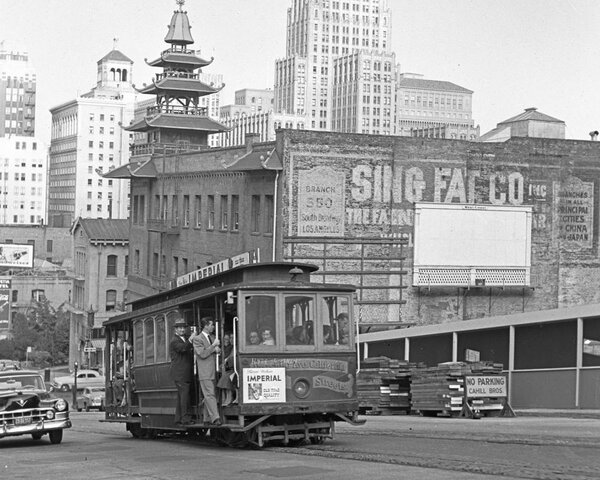 Angelou Became a San Fransico Streetcar Conductor