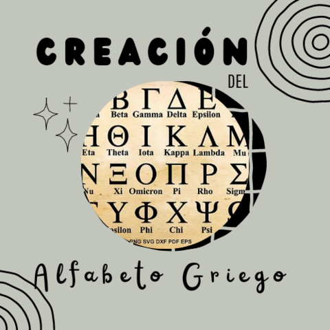 CREACIÓN DEL ALFABETO GRIEGO.