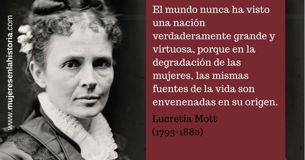 Lucretia Mott 1848