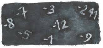 Imposibilidad existencia números negativos