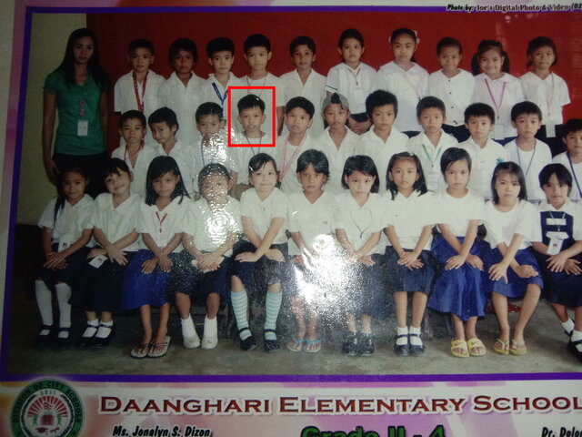 Grade 2 Student in Daanghari Elementary School