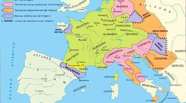 Timeline: De San Agustìn al Imperio carolingio