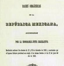 1843 BASES ORGÀNICAS