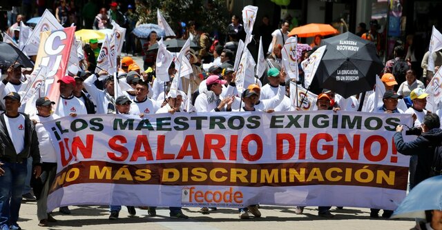 Situación laboral de los maestros en Colombia