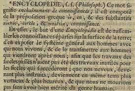 Es publiquen els primers articles de l'enciclopedia