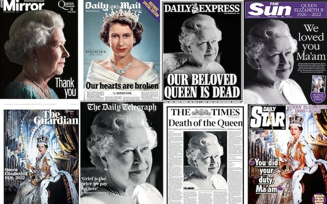 Queen Elizabeth II dies