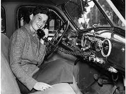 First call made in a car on the radiophone