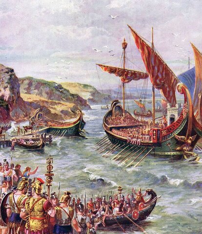Julius Caesar's second expedition in Britain