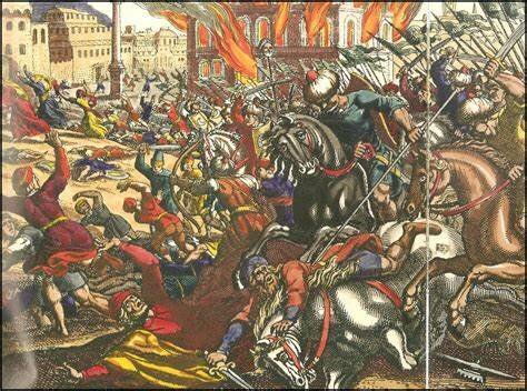 los turcos toman Atenas