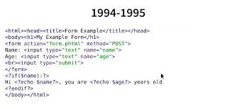 Invention du langage PHP